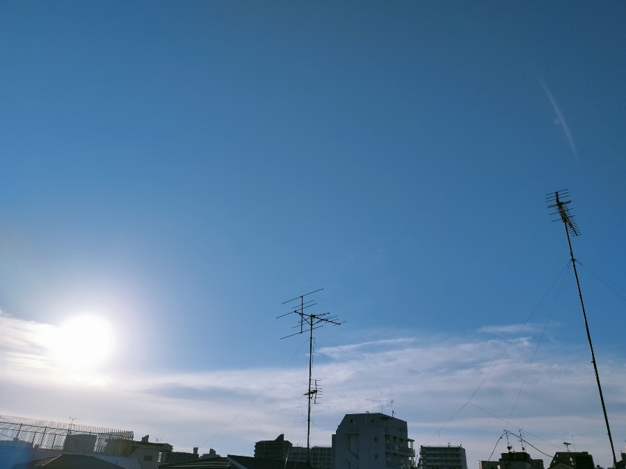 10月2日朝の空