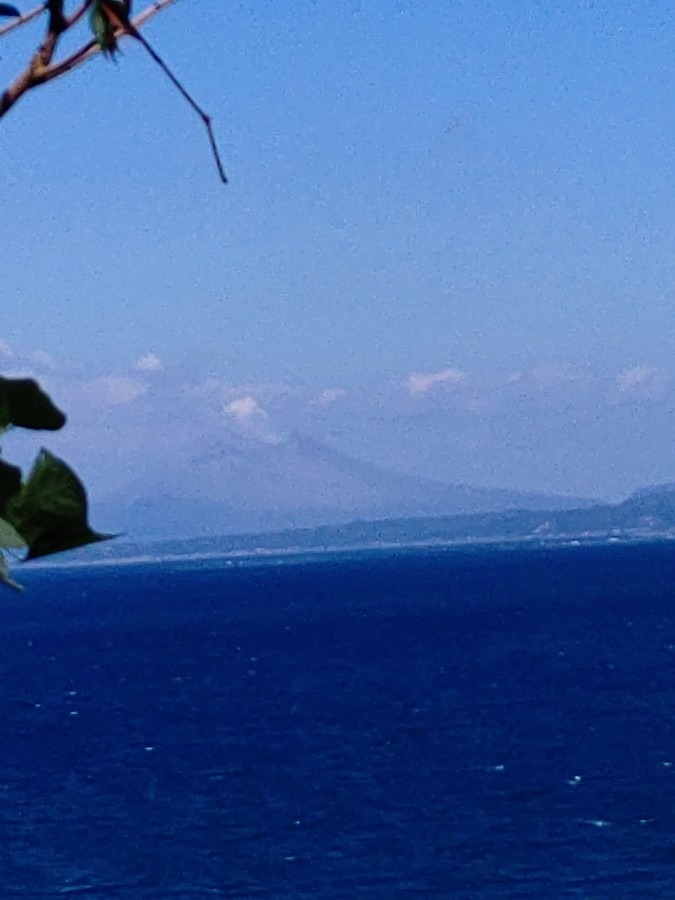 今朝の桜島🌋