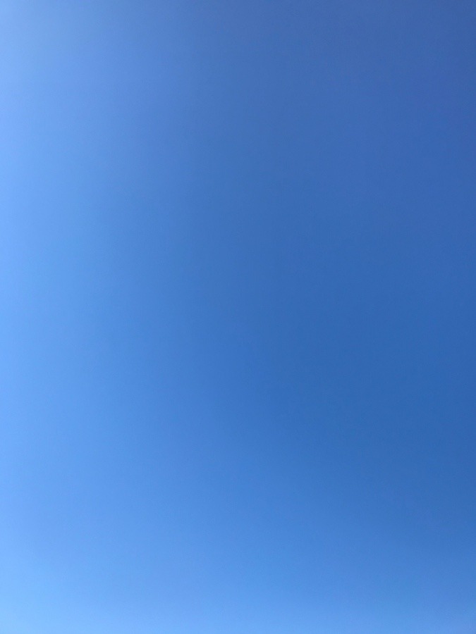 青空のスカイブルー💙