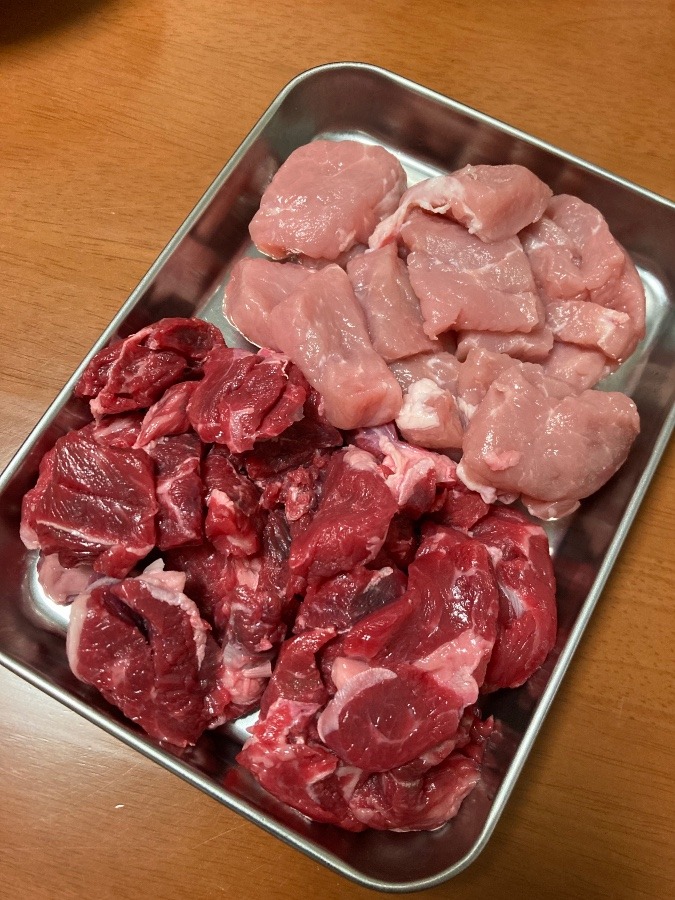 豊後牛と大分県産豚肉