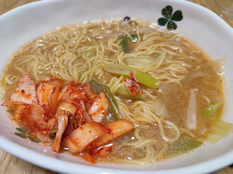 アレンジ🍜函館ラーメン😁