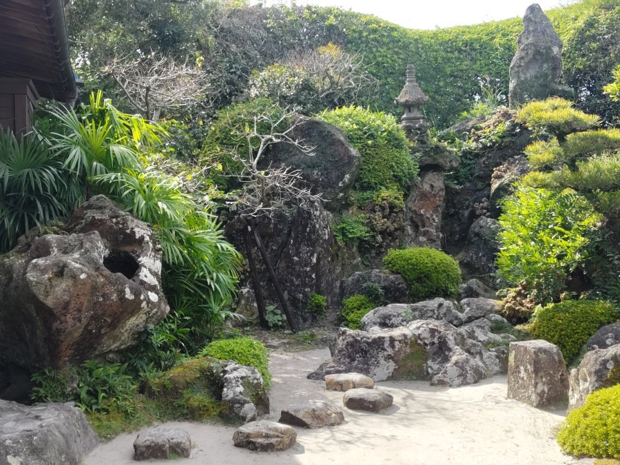 知覧武家屋敷日本庭園