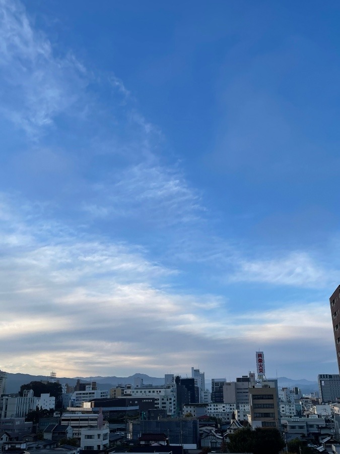 今朝の空  3