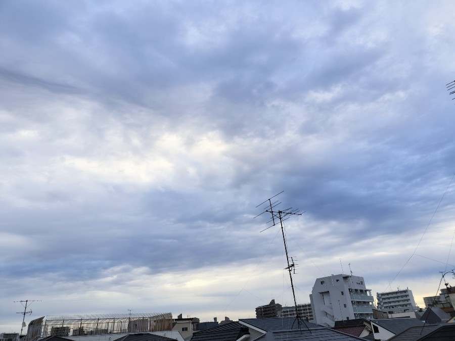 10月8日朝の空