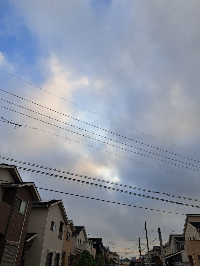 10/16　今朝の空