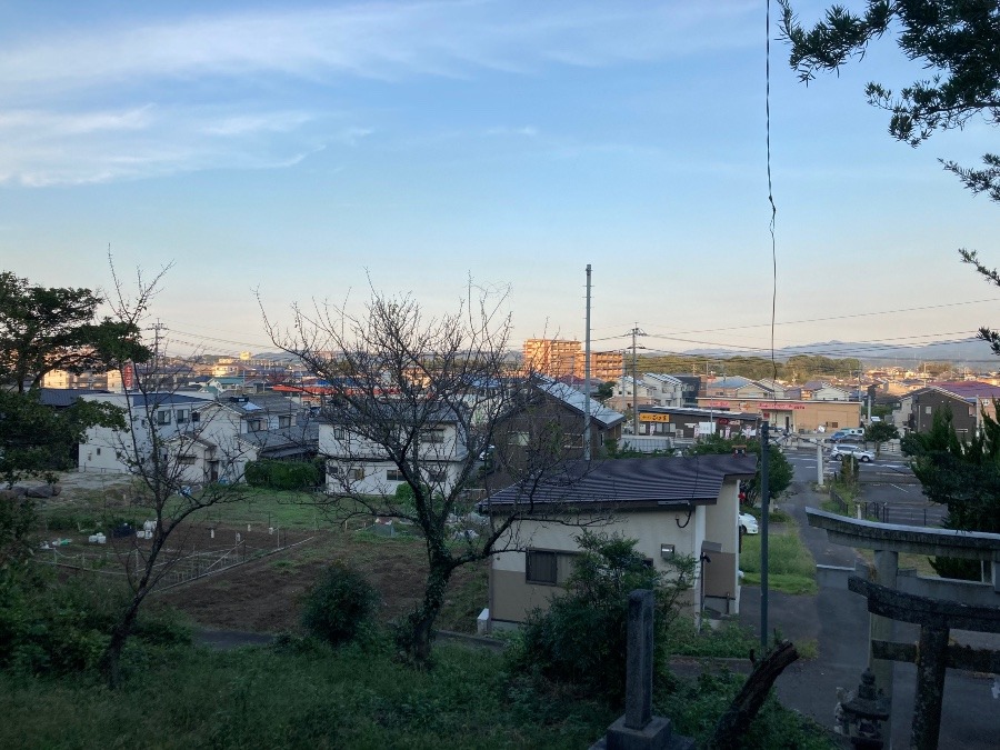 水分神社からの景色