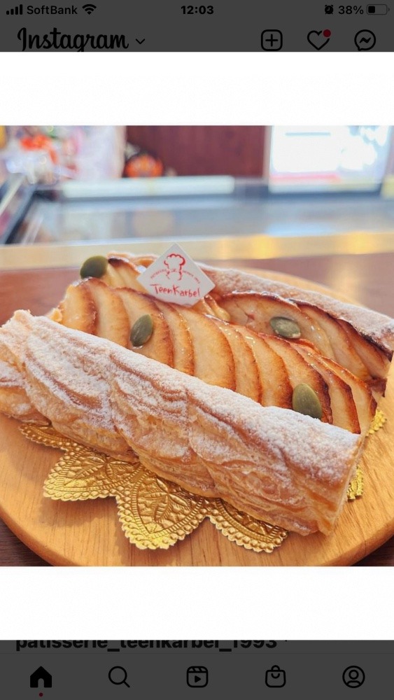 今日のケーキ