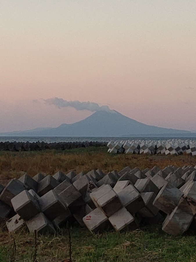 夕方の桜島🌋