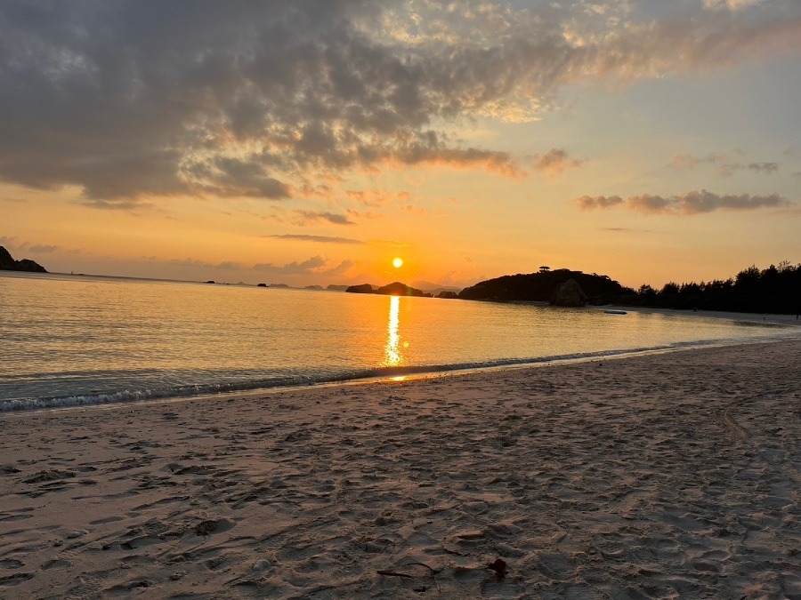 渡嘉敷の夕焼け