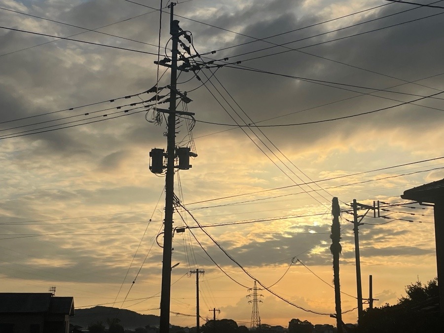 今朝の空