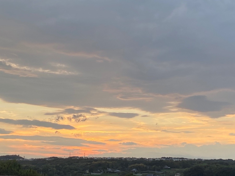 夕暮れ