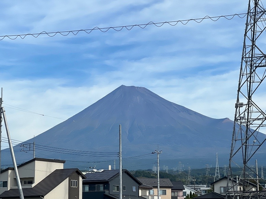 富士山　快晴