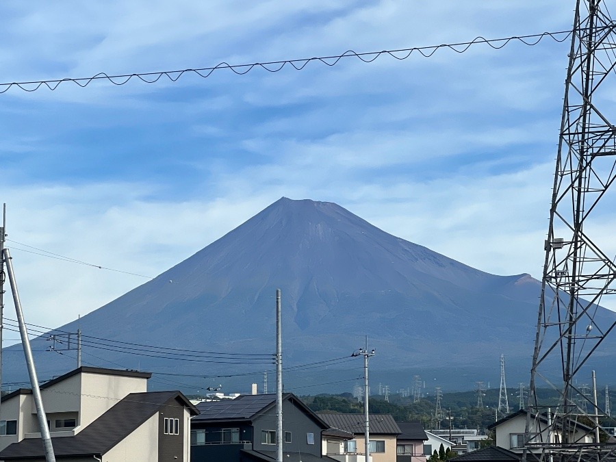富士山　快晴