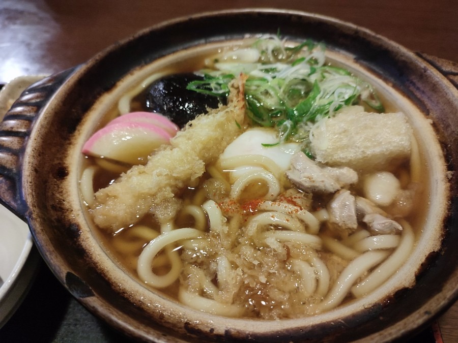 鍋焼きうどんの季節🍴😁