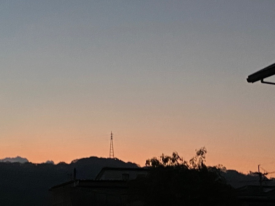 今朝の空　10/3