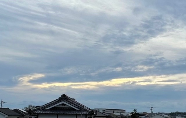 2022/10/08 朝の空