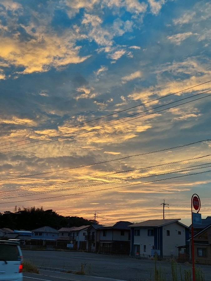 10/17夕焼け