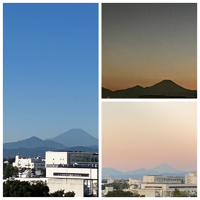 富士山の三体変化