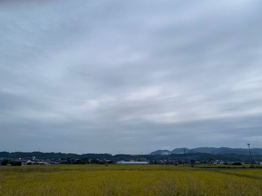 今朝の空　10/7