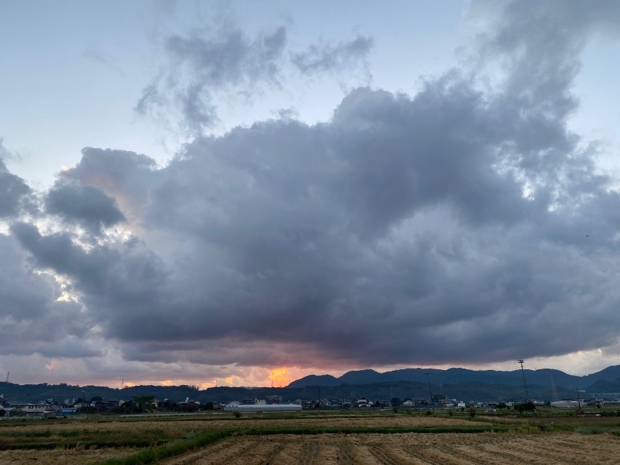 今朝の空　10/29