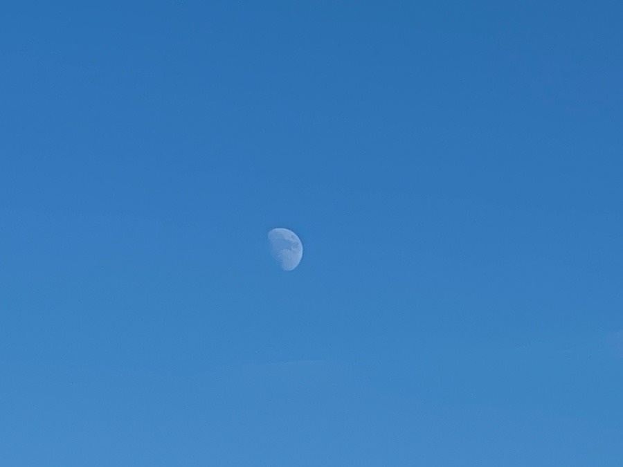 昨日の夕方の空 10/5時頃