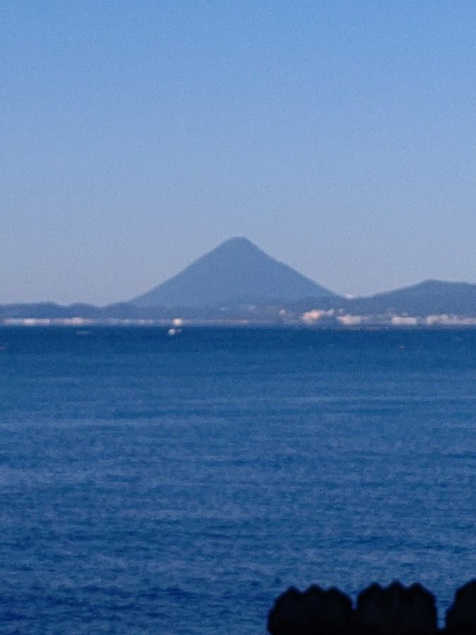 今日の開聞岳🤗