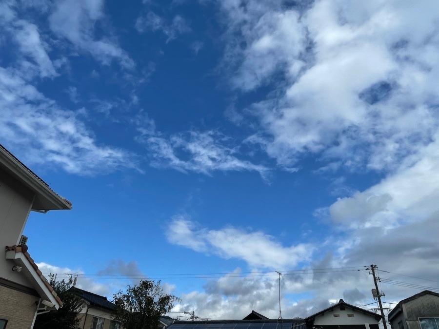 朝の空　10時