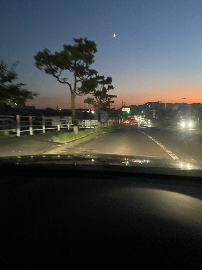 いい感じの夕焼け