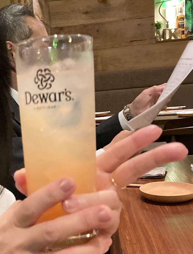 ピース♪乾杯❣️