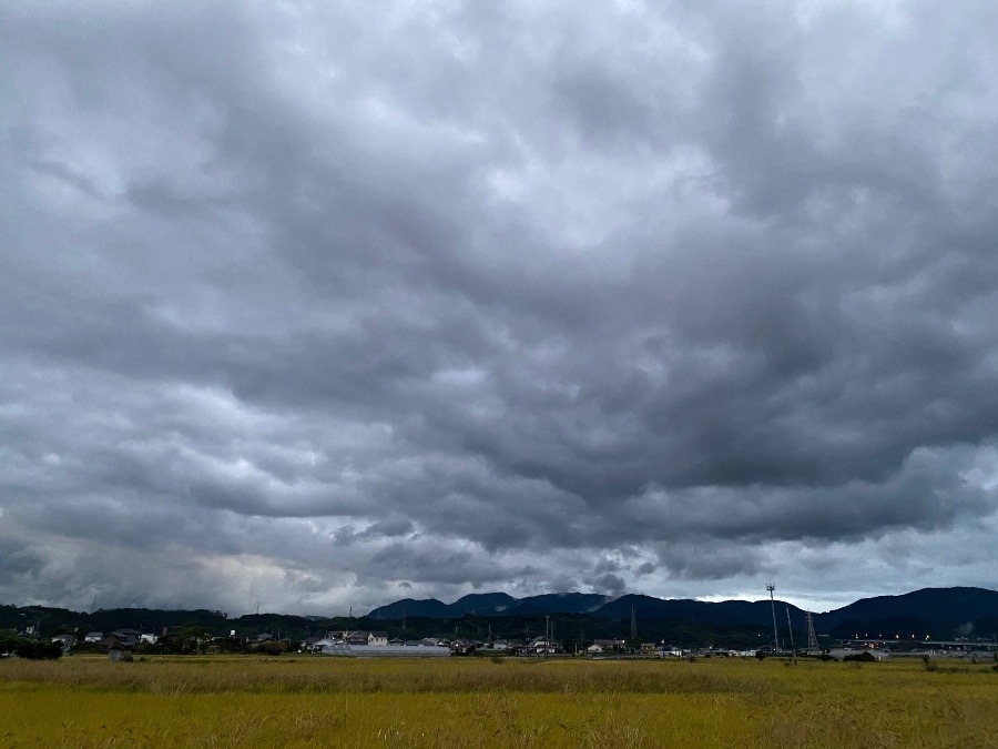 今朝の空　10/10