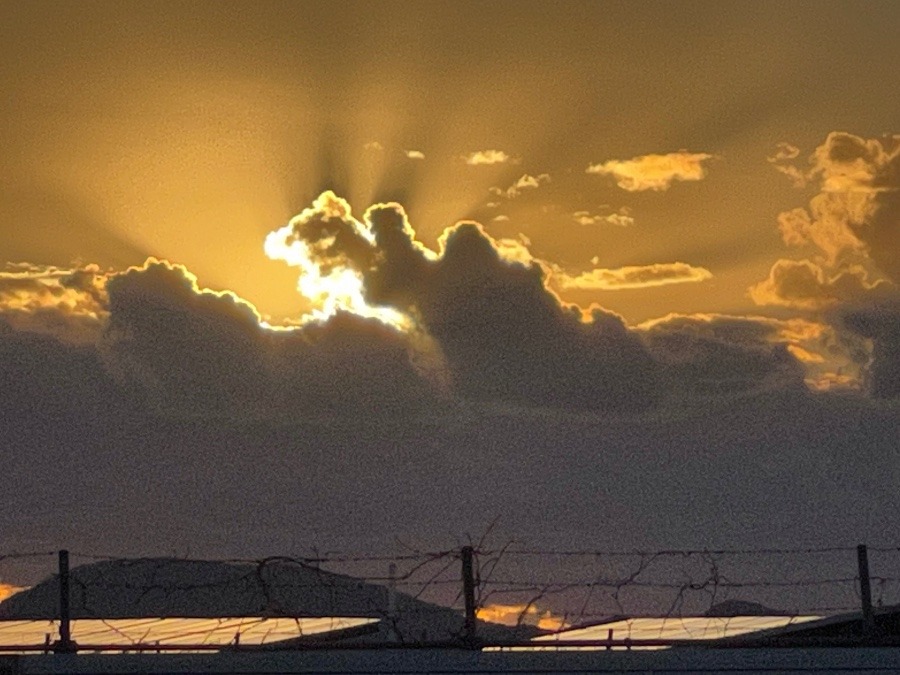 夕方の空 5時20分