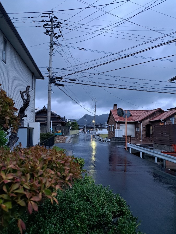 10/7　今朝の空