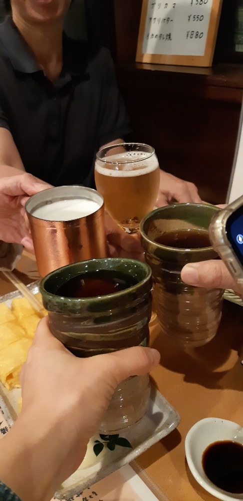 乾杯(*^^*)