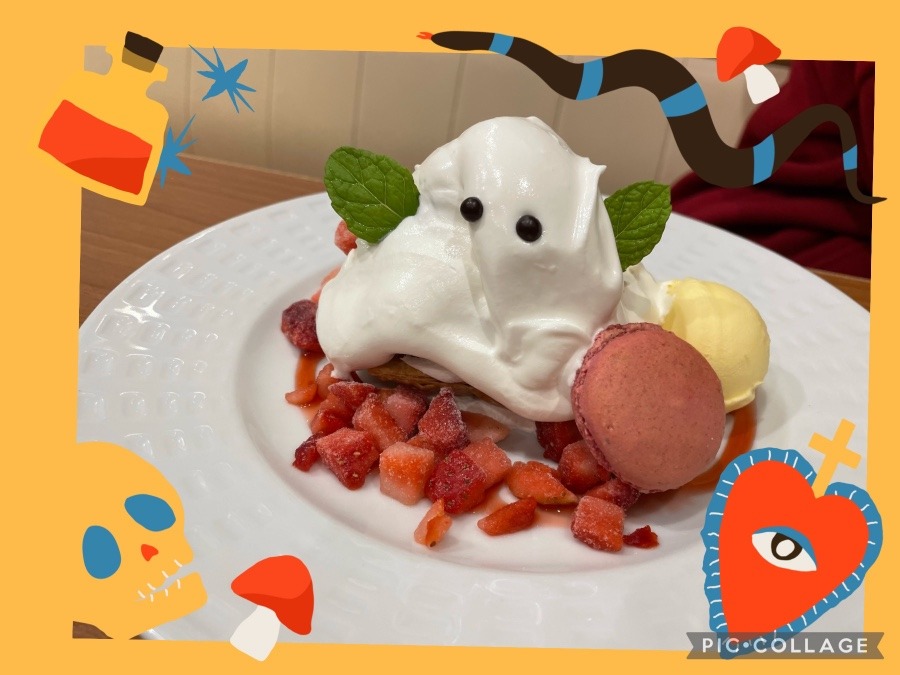 ハロウィンおばけケーキ👻