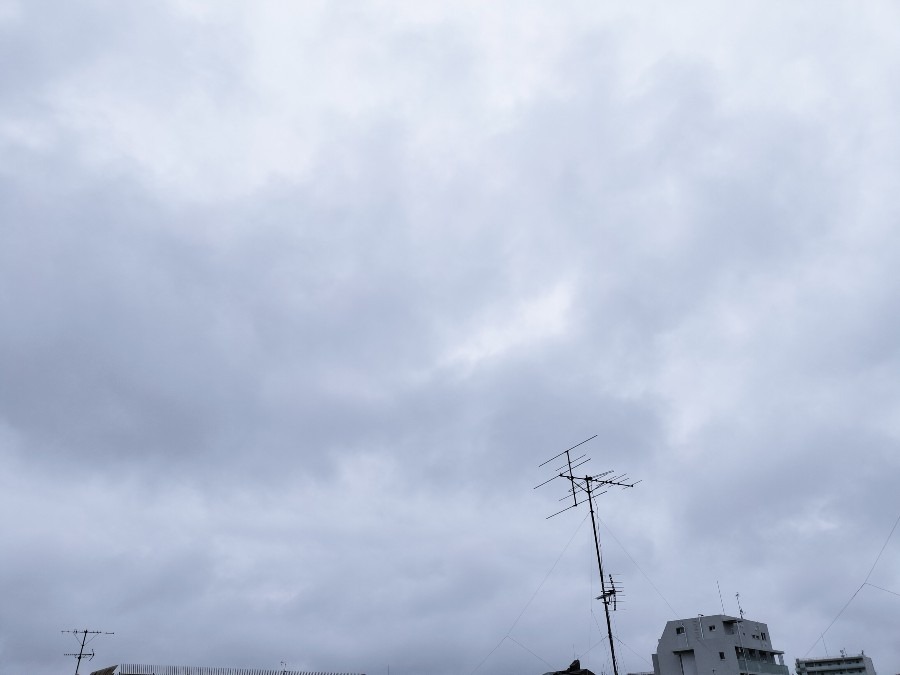 10月10日朝の空