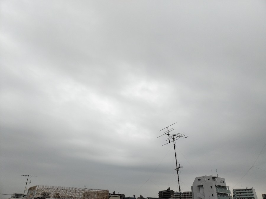 10月17日朝の空