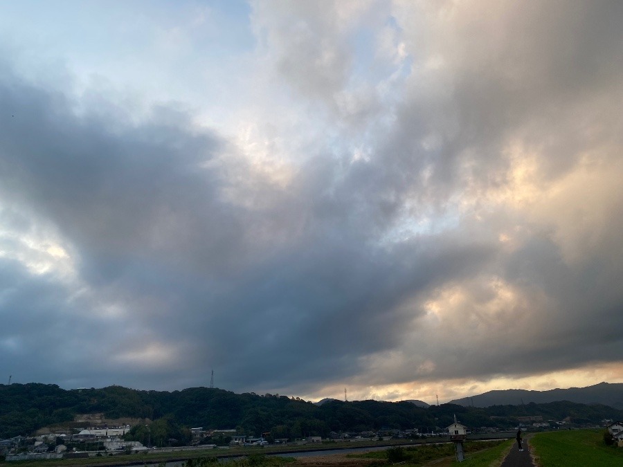 今朝の空　10/14