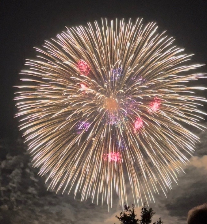 片貝花火「三尺玉」