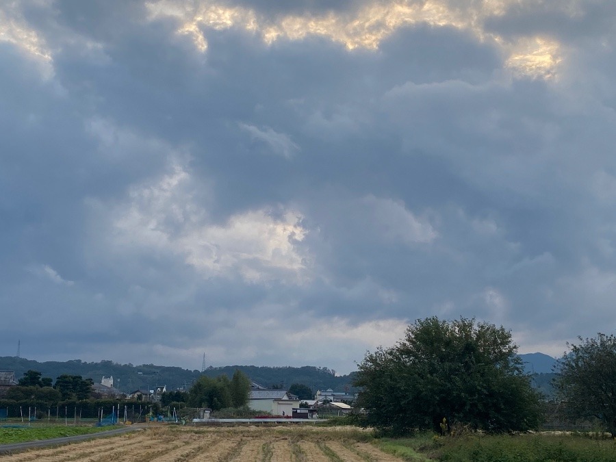 今朝の空　10/28