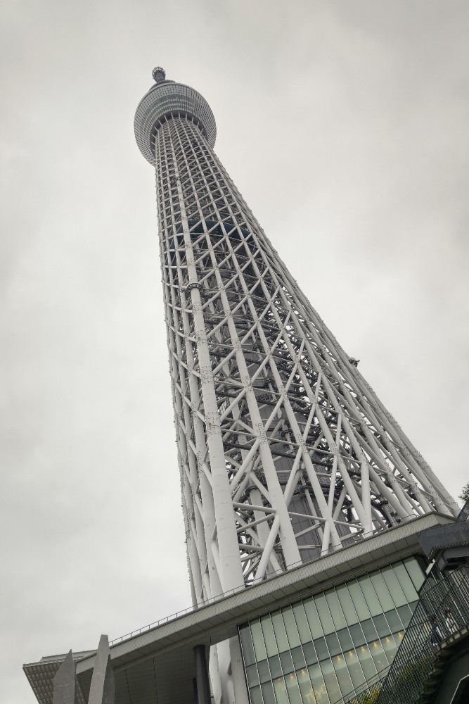 朝のスカイツリー!