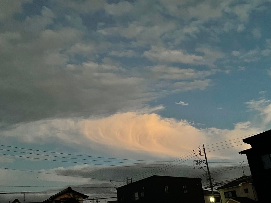 何が変な雲❗️