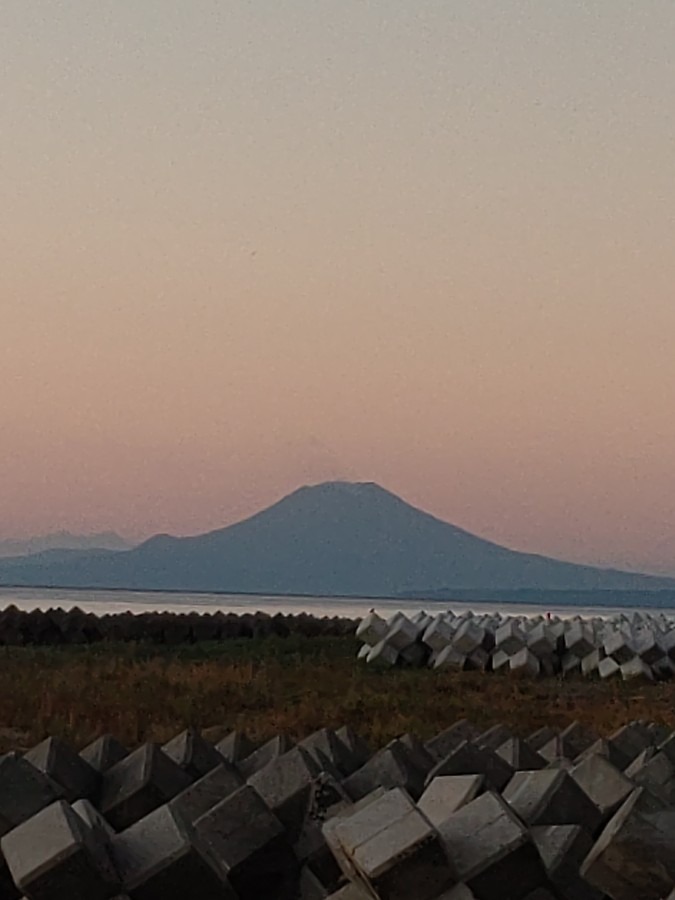 夕日の桜島🌋