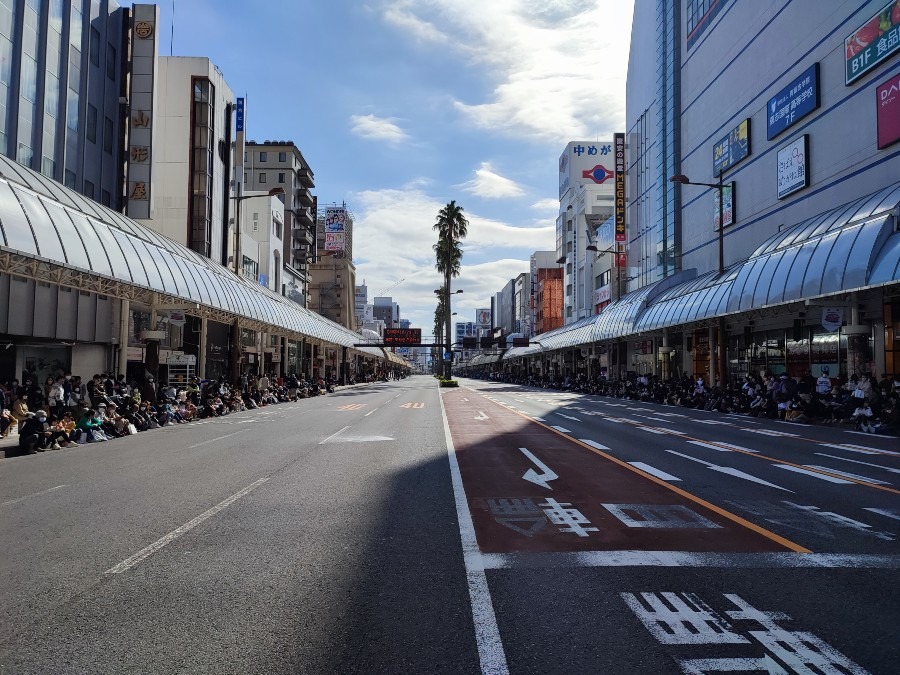 今から御神幸行列の為