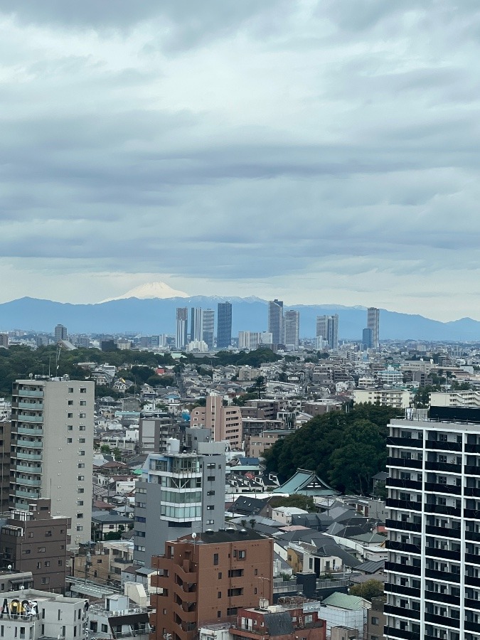 富士山も真っ白に！