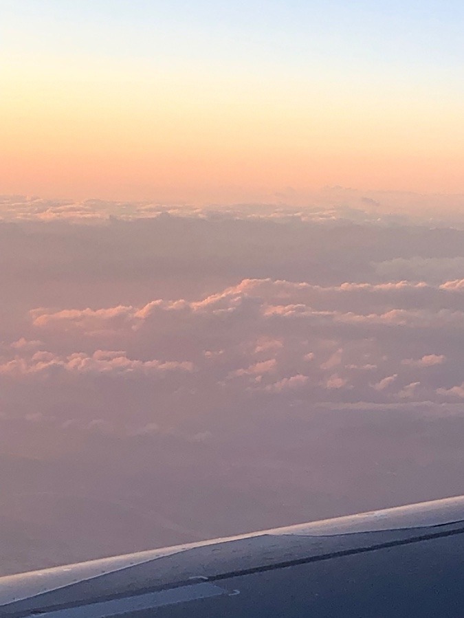 夕焼け雲✈️