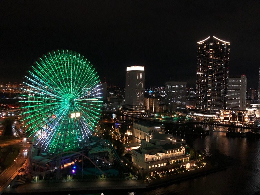 横浜ベイホテル東急から見た夜景