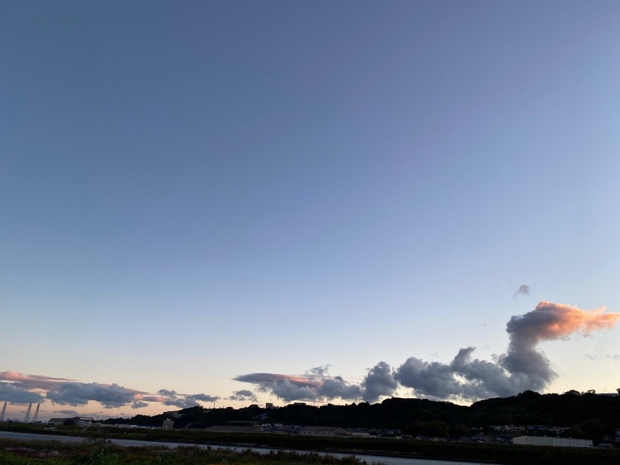 今朝の空　10／25