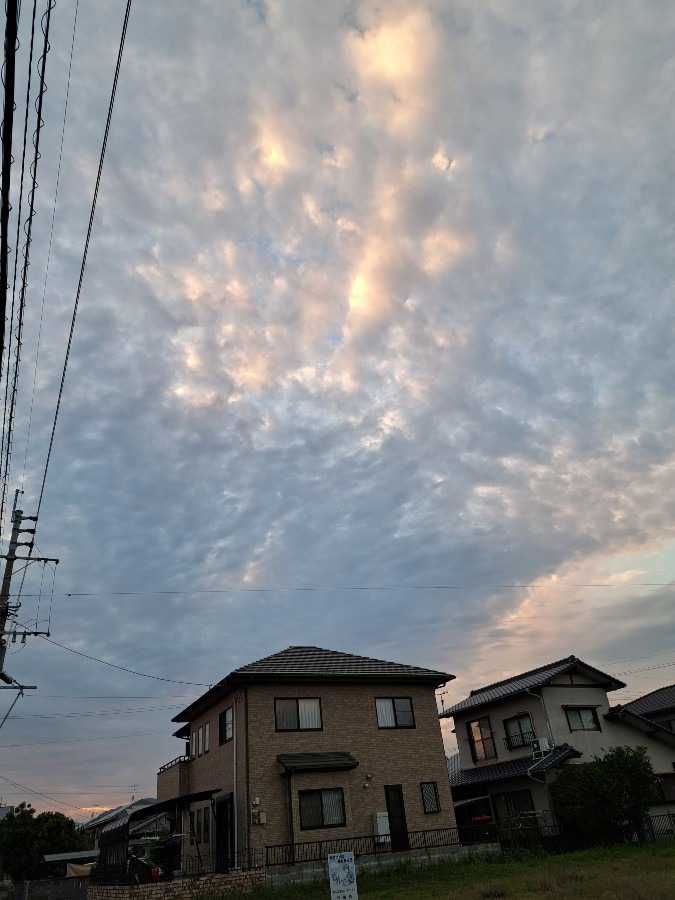 10/21　夕空