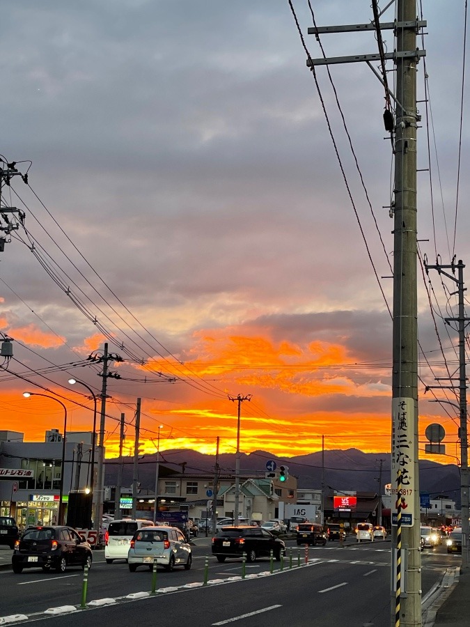 夕方の空