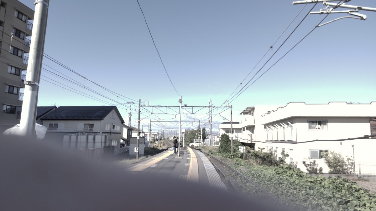 仙石線、福田町駅。